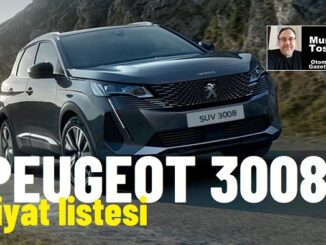 Peugeot 3008 fiyat listesi mart 2024