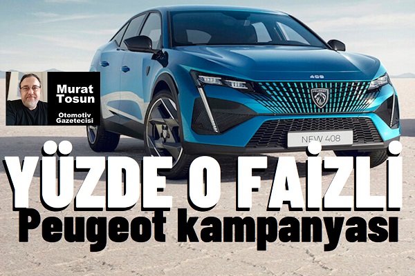 Peugeot kampanyası Mart 2024 0 km