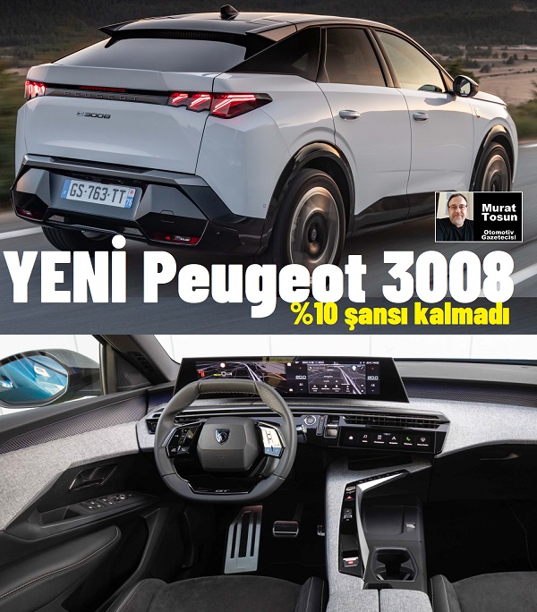 Yeni Peugeot 3008 2024 0 km