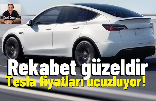 2024 Tesla Model Y fiyatları.