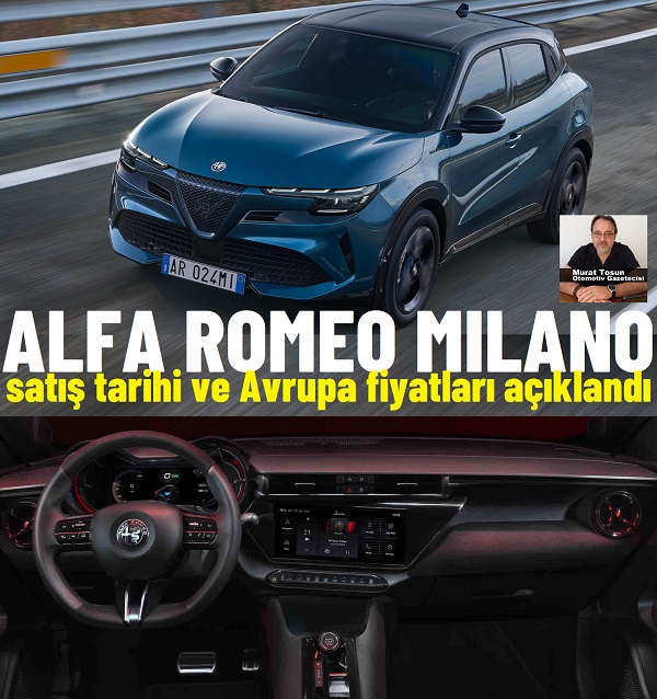 Alfa Romeo Milano Fiyat Listesi 2024