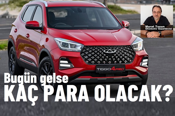 Chery Tiggo 4 Pro Fiyat Listesi.