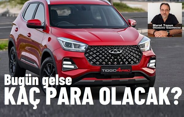 Chery Tiggo 4 Pro Fiyat Listesi.