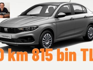 Fiat Egea Sedan Fiyatlar Nisan 2024