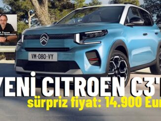 Yeni Citroen C3 Fiyat Listesi.