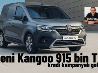 Yeni Renault Kangoo Fiyat Listesi 2024.