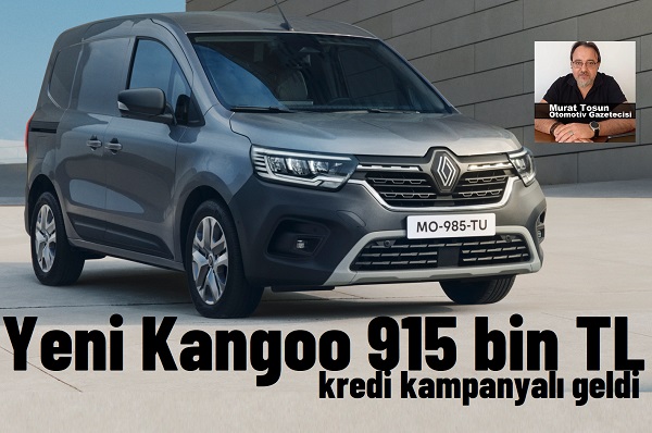 Yeni Renault Kangoo Fiyat Listesi 2024.