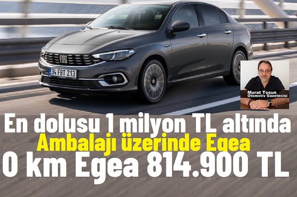 Fiat Egea Fiyat Listesi Mayıs 2024.