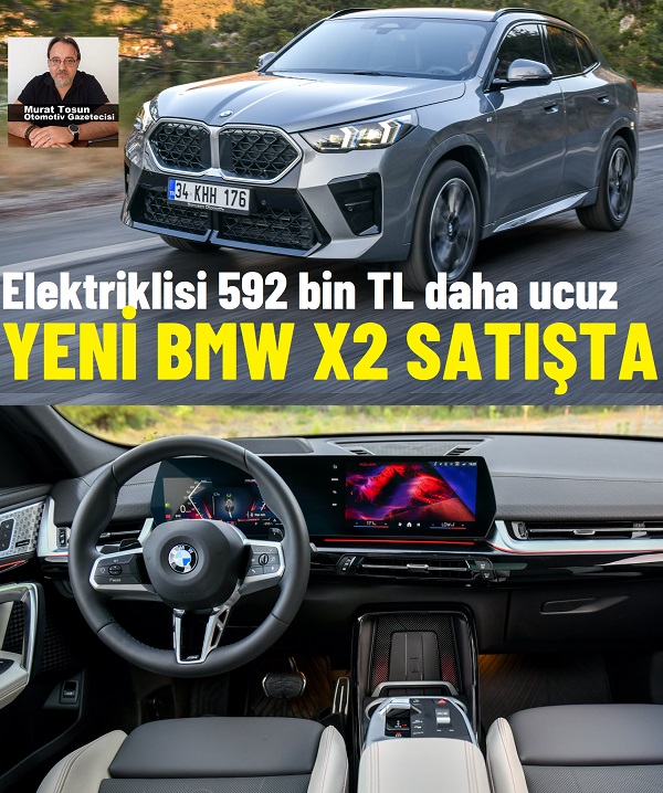 Yeni BMW X2 Fiyat Listesi 2024