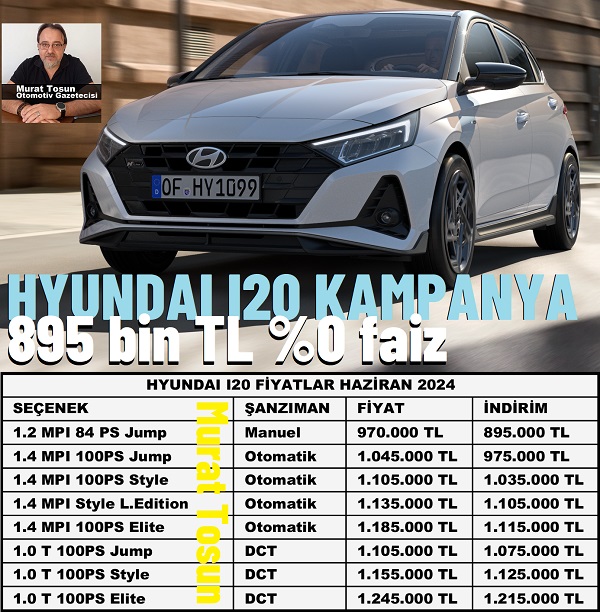 Hyundai Kampanya Haziran 2024 indirim