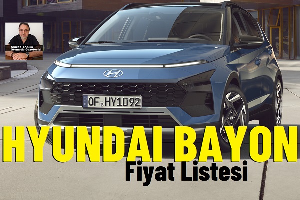 Hyundai Bayon Kasım 2024.