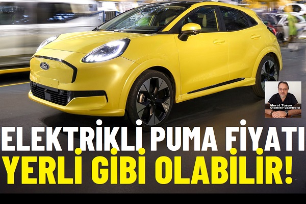 Elektrikli Ford Puma 2025.