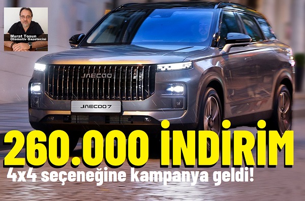 Jaecoo Kampanya Mart 2025.