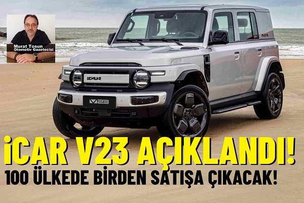 Chery iCar V23 geliyor.