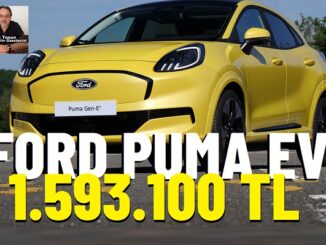 Ford Puma Elektrikli fiyat.