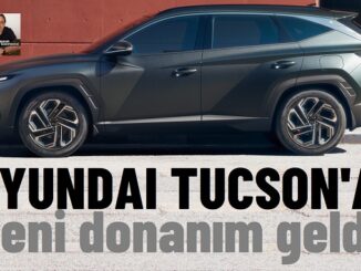 Hyundai Tucson yeni donanım.