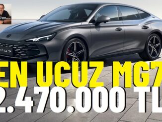 MG7 Fiyatlar 2025 Yeni.