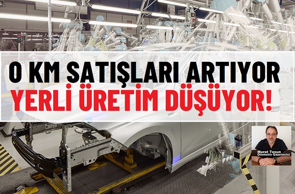 Otomotiv üretimi Nisan 2025.