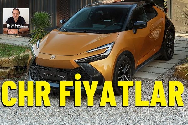 Toyota CHR Mayıs 2025.