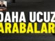Uygun fiyatlı arabalar 2025.
