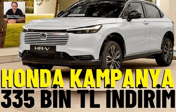 Honda Kampanya indirim HRV.