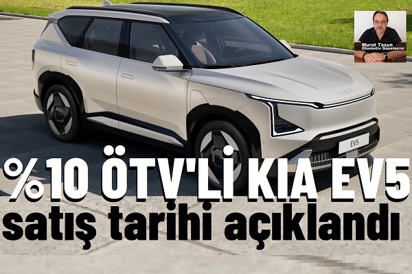 KIA EV5 Fiyat Listesi