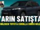 Yeni Toyota Corolla Cross 2025.