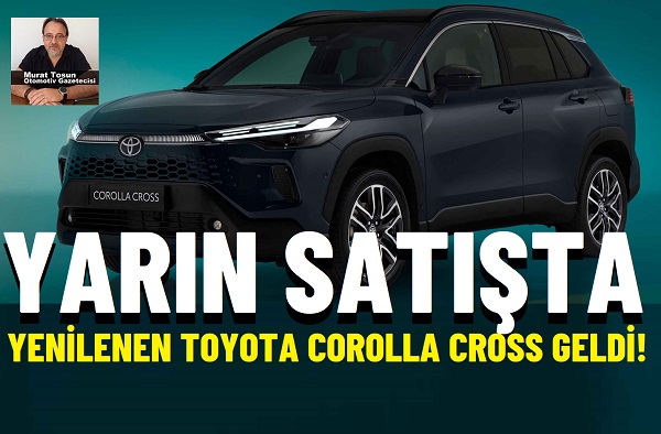 Yeni Toyota Corolla Cross 2025.