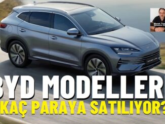 BYD Fiyat Listesi Ağustos.