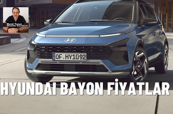 Hyundai Bayon Ağustos 2025.