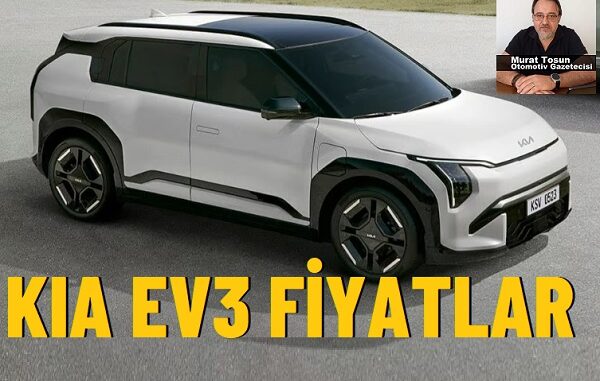 Kia EV3 Ağustos 2025 Kia EV3 Ağustos 2025.