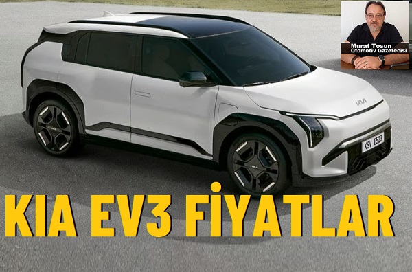 Kia EV3 Ağustos 2025.
