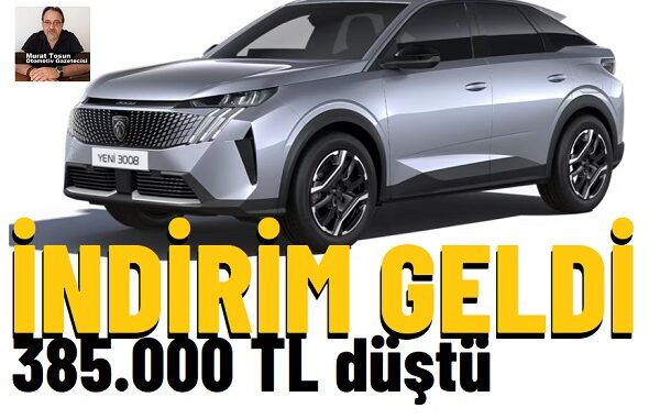 Peugeot 3008 indirim kampanyası.