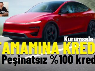 Tesla Model Y Kredi.
