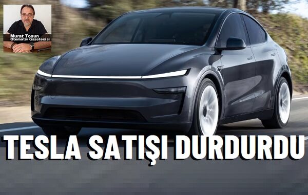 Tesla ModelY Satışını durdurdu Tesla ModelY Satışını durdurdu