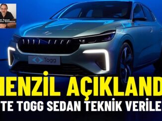 Togg T10F Menzil WLTP