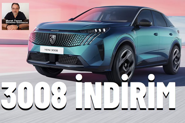 Peugeot 3008 indirim kampanya
