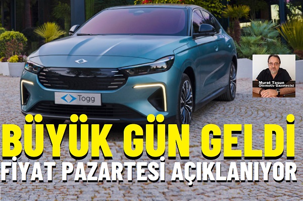 Togg T10F Fiyatlar Eylül