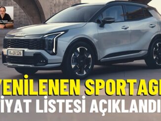 Yeni Kia Sportage Fiyat Listesi