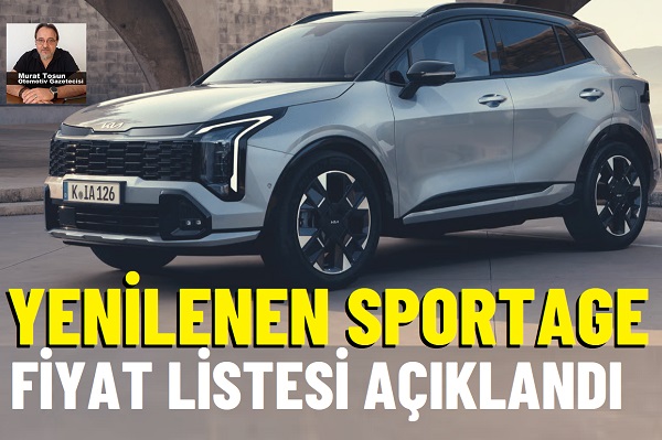 Yeni Kia Sportage Fiyat Listesi