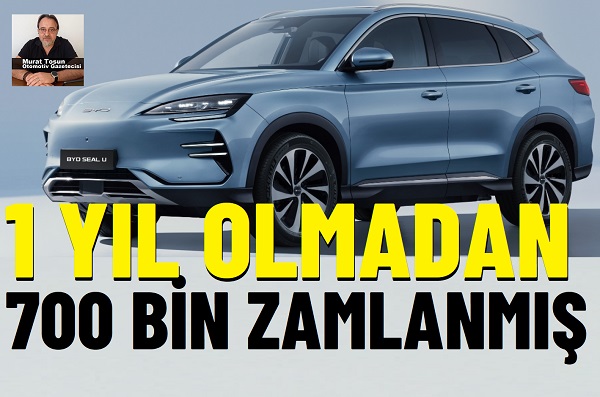 BYD Fiyat Listesi Ekim 2025.