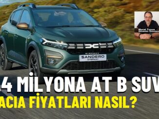 Dacia Fiyat Listesi Ekim 2025