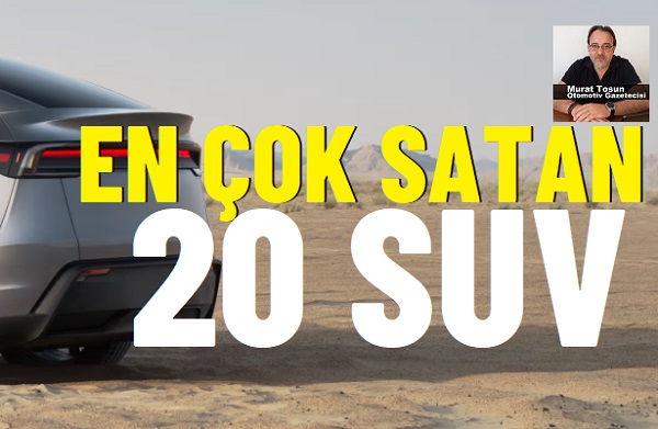 SUV satışları 2025 0 km.
