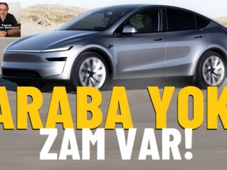 Tesla Model Y Zamlandı Ekim