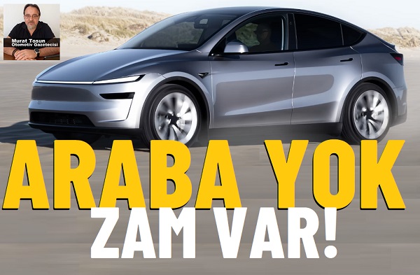 Tesla Model Y Zamlandı Ekim
