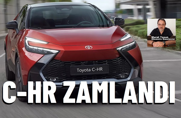 Toyota CHR Fiyat Listesi 2025