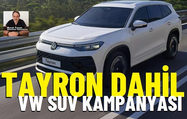 Volkswagen SUV Kampanyası Ekim 2025.