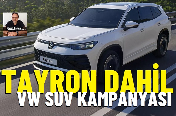 Volkswagen SUV Kampanyası Ekim 2025.
