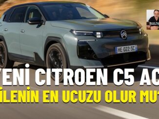 Yeni Citroen C5 Aircoss Kasım.