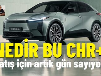 Yeni Toyota CHR Elektrikli 2026.